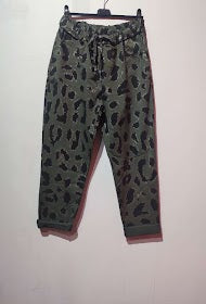 Moon Pantalon Léopard