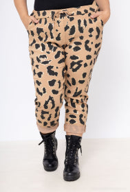 Moon Pantalon Léopard