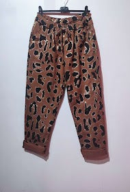 Moon Pantalon Léopard