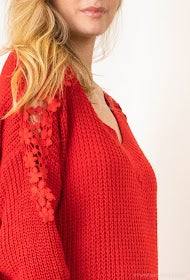 ROMA PULL DENTELLE
