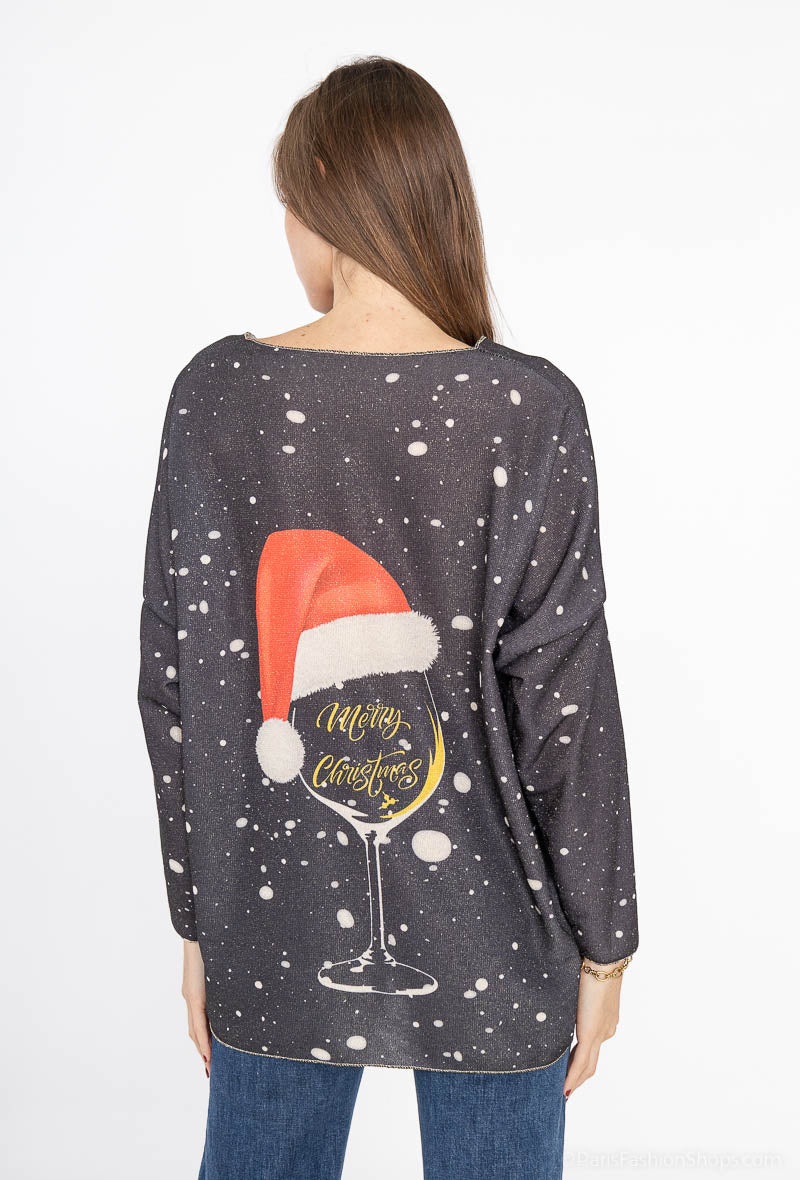 NESS CHRISMAS GLASS