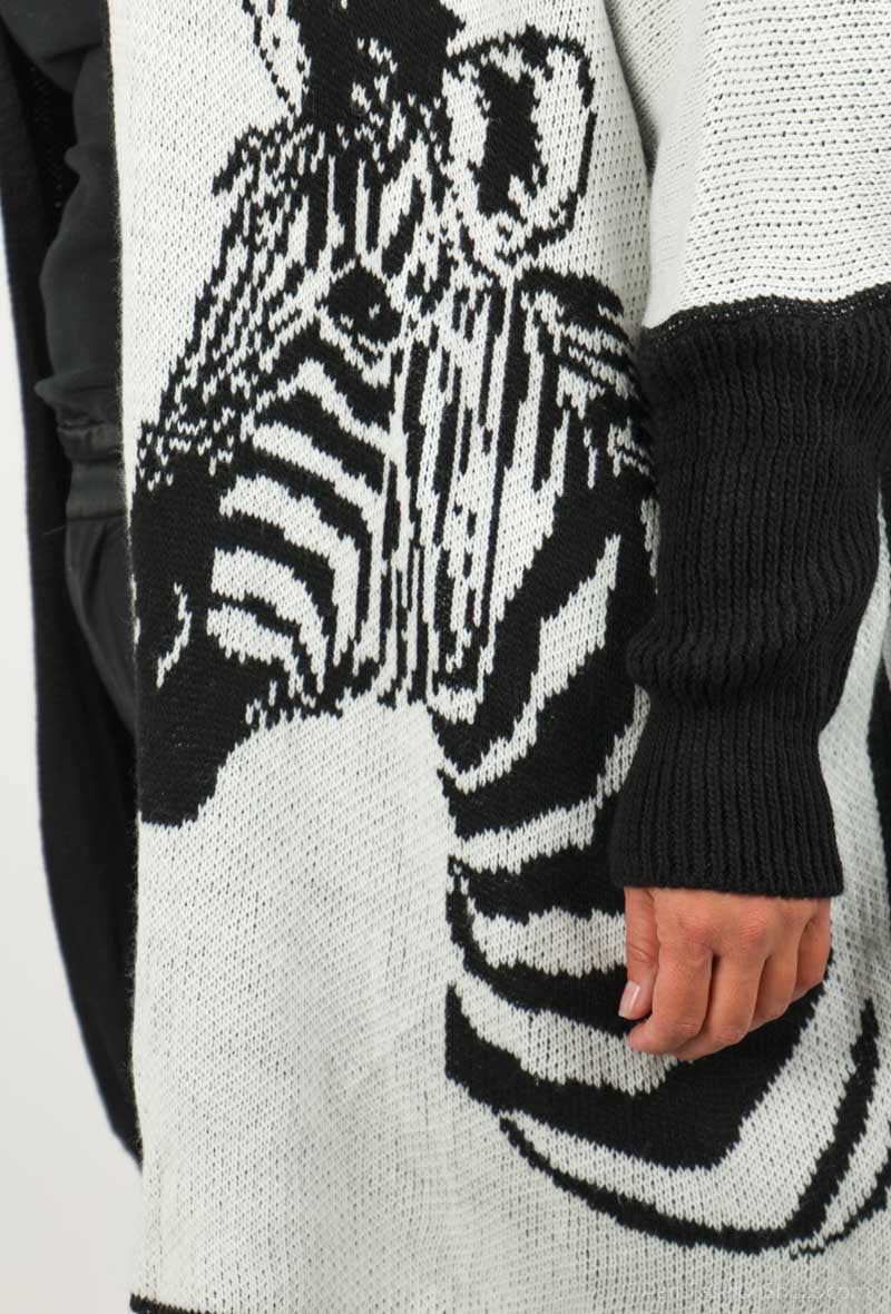 gorro zebra
