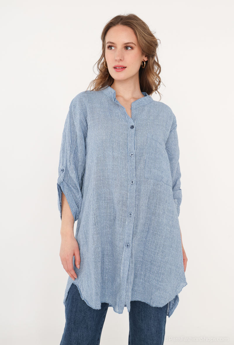 Lisa chemise rayure 23