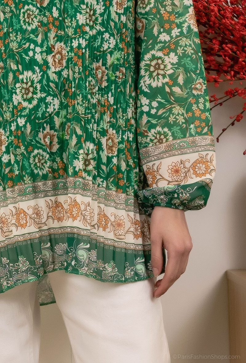 Céline motif fleuris