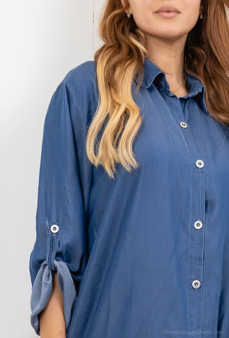 tencel chemise