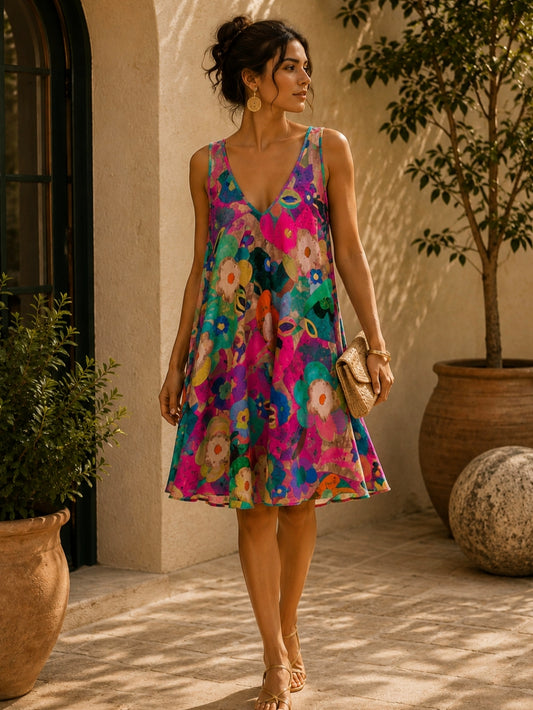 La Robe Midi Fluide Éclat 18