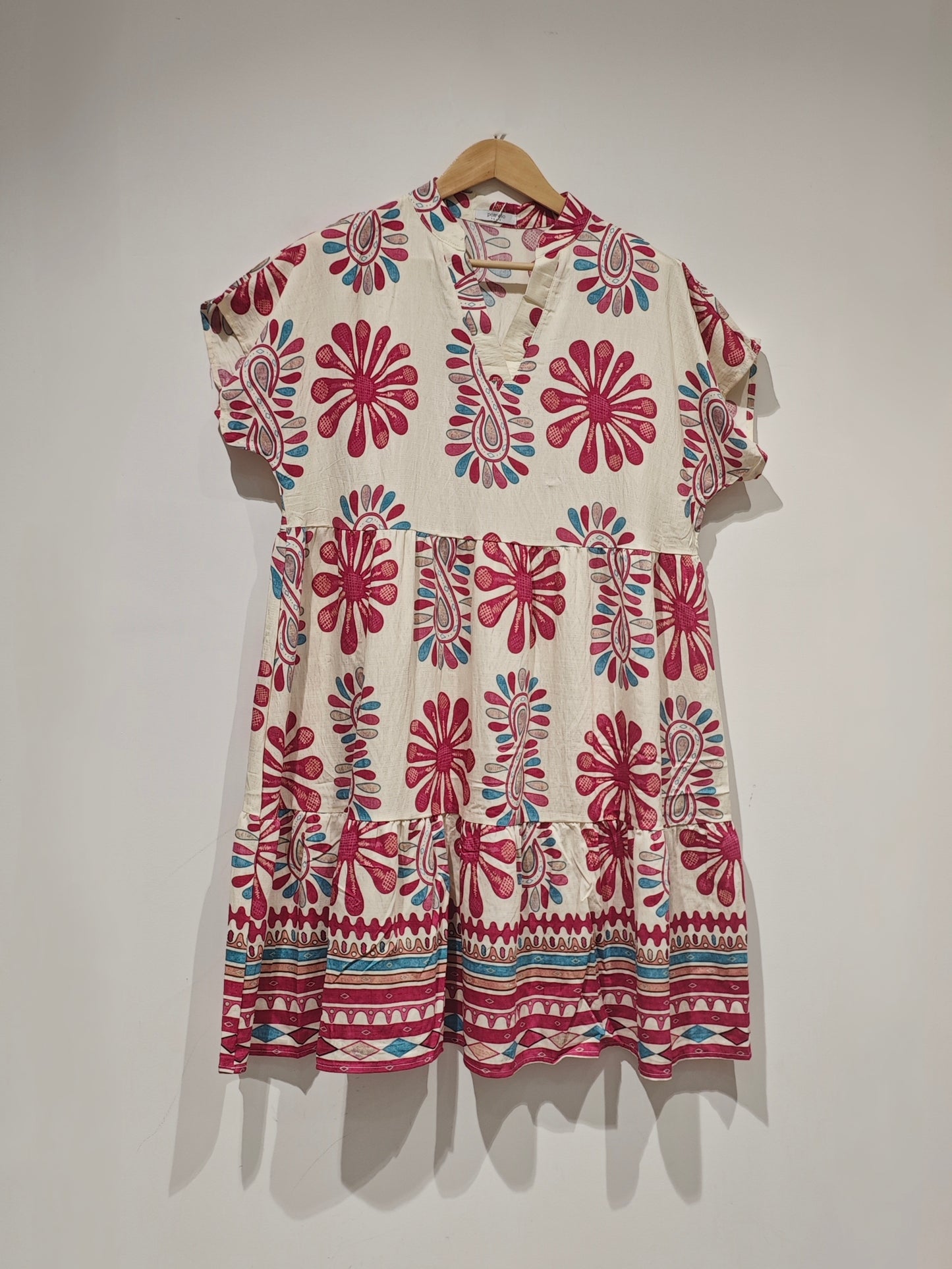 Robe Bohème Chic en Viscose Fluide - L'Échappée 1826