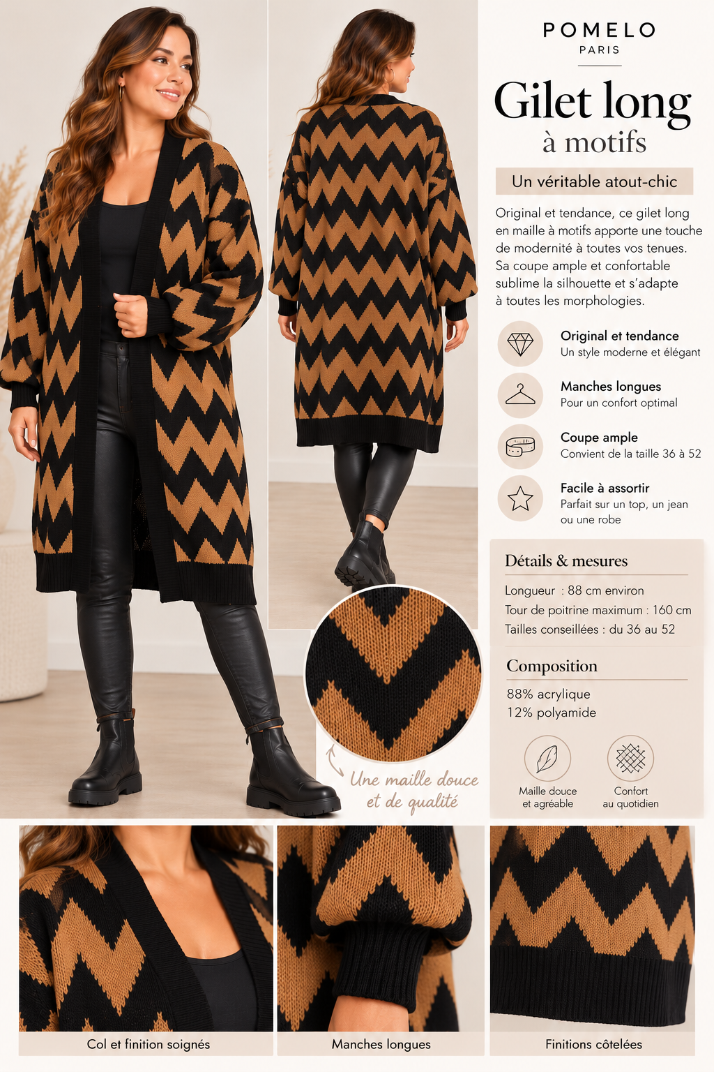 ROMA GILET Atout chic - AH26