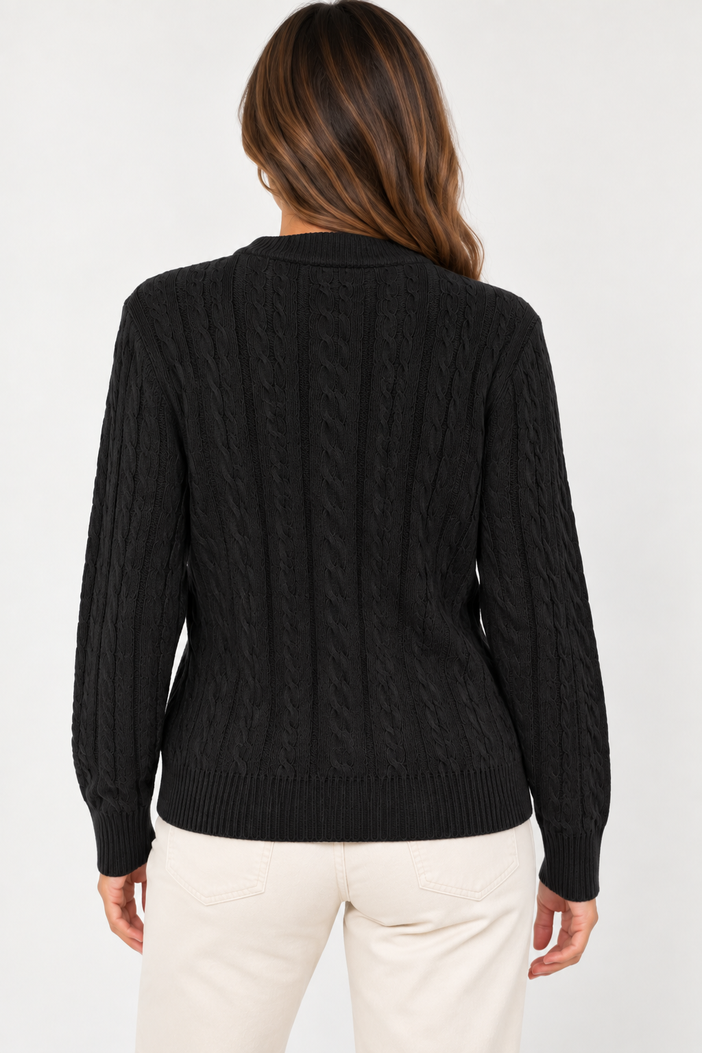 Gilet en maille torsadée zippé - GO2668813