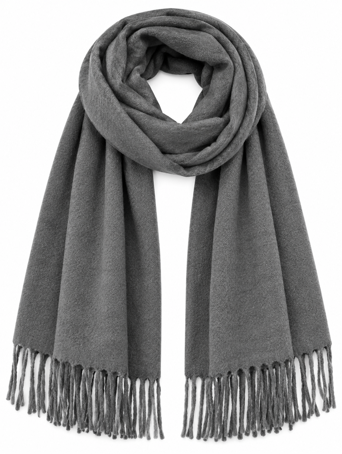 Écharpe rectangle femme en viscose – 65 × 180 cm
