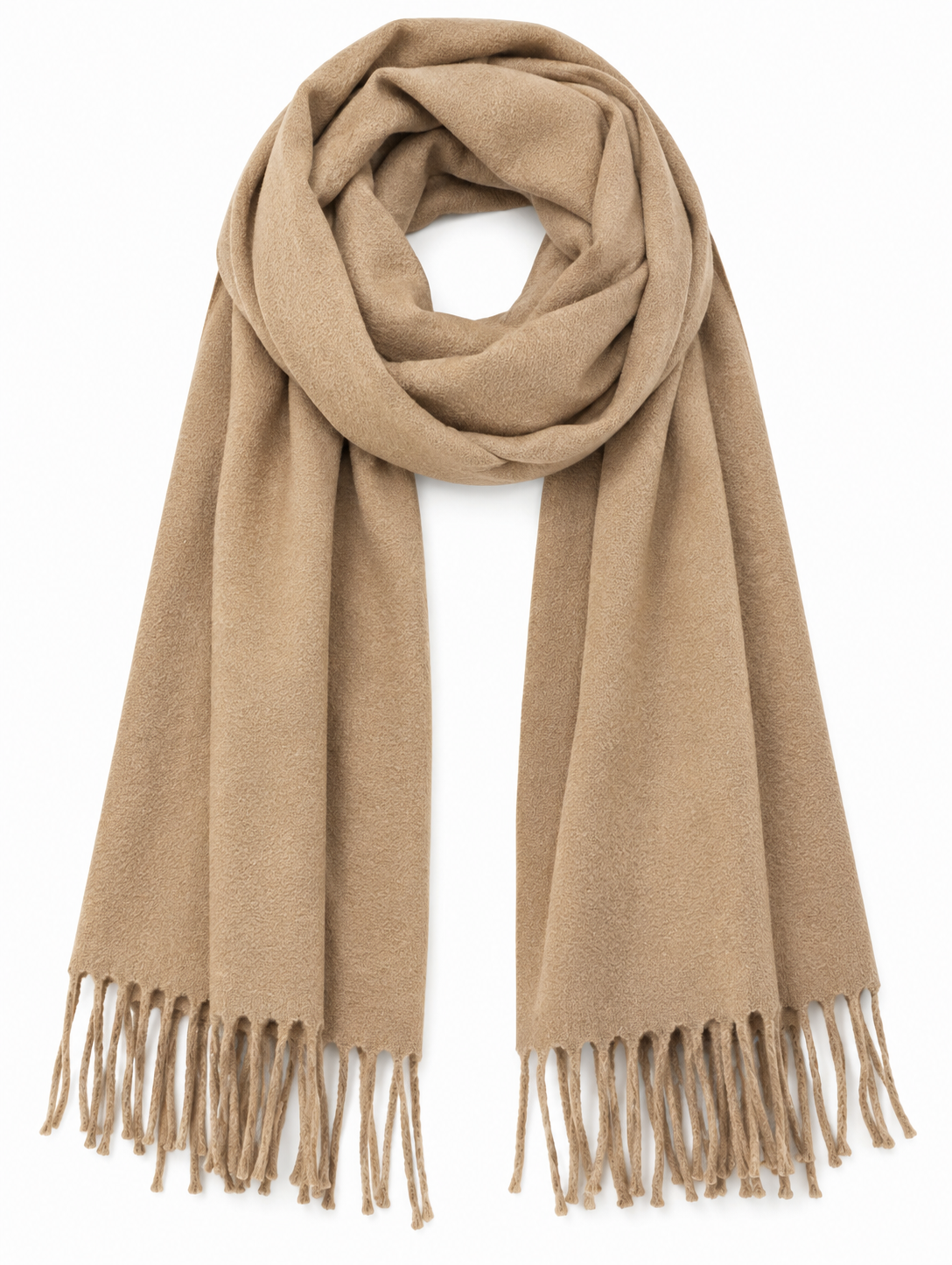 Écharpe rectangle femme en viscose – 65 × 180 cm