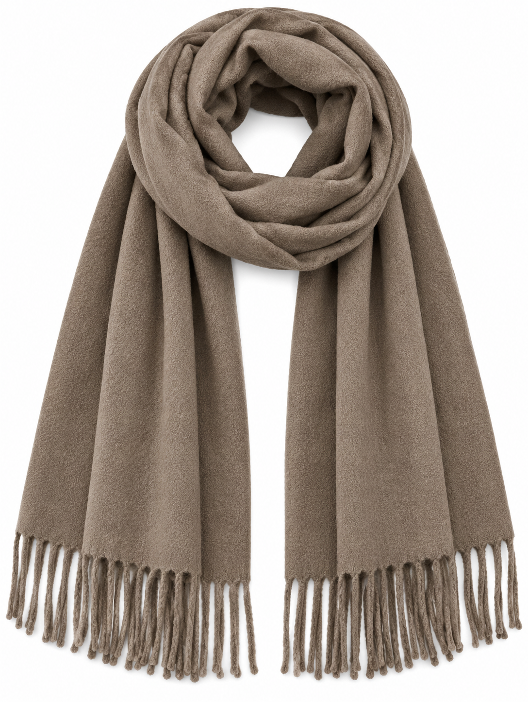 Écharpe rectangle femme en viscose – 65 × 180 cm