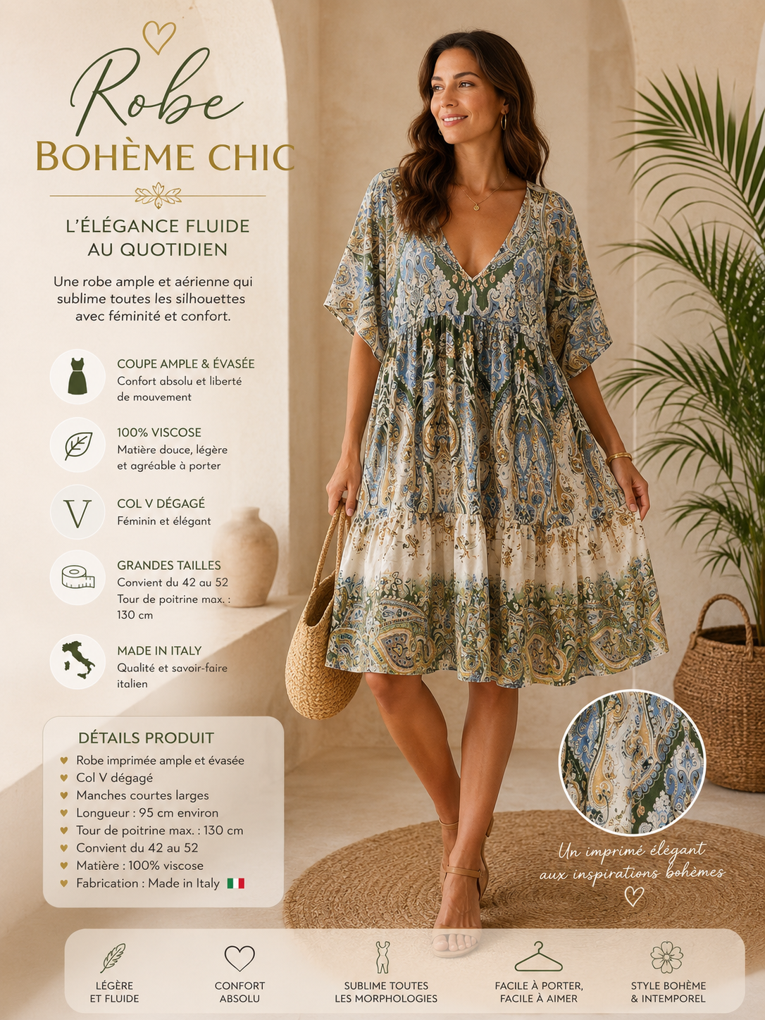 La Robe Courte Fleurie Karen 26