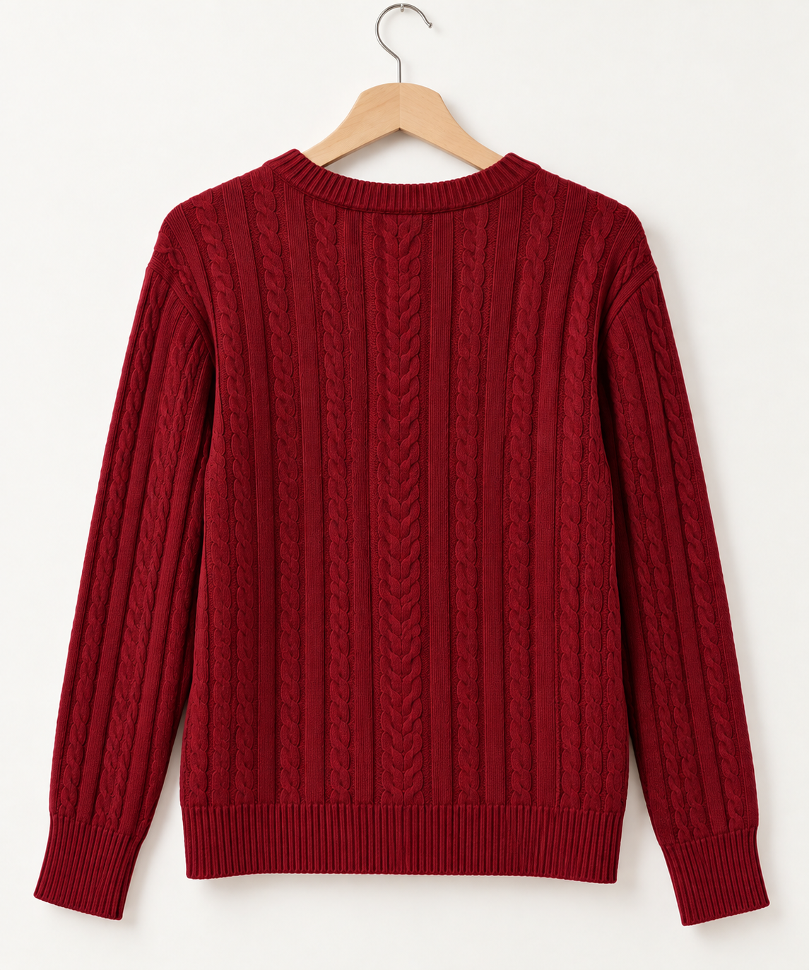 Gilet en maille torsadée 68809
