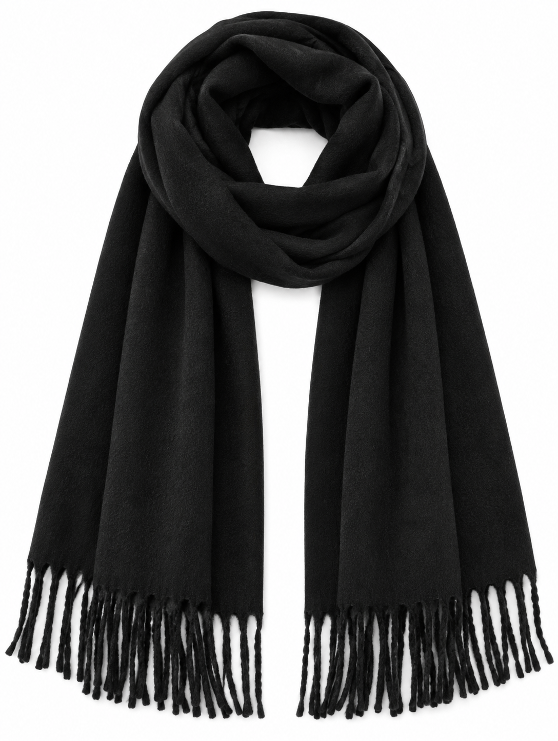 Écharpe rectangle femme en viscose – 65 × 180 cm