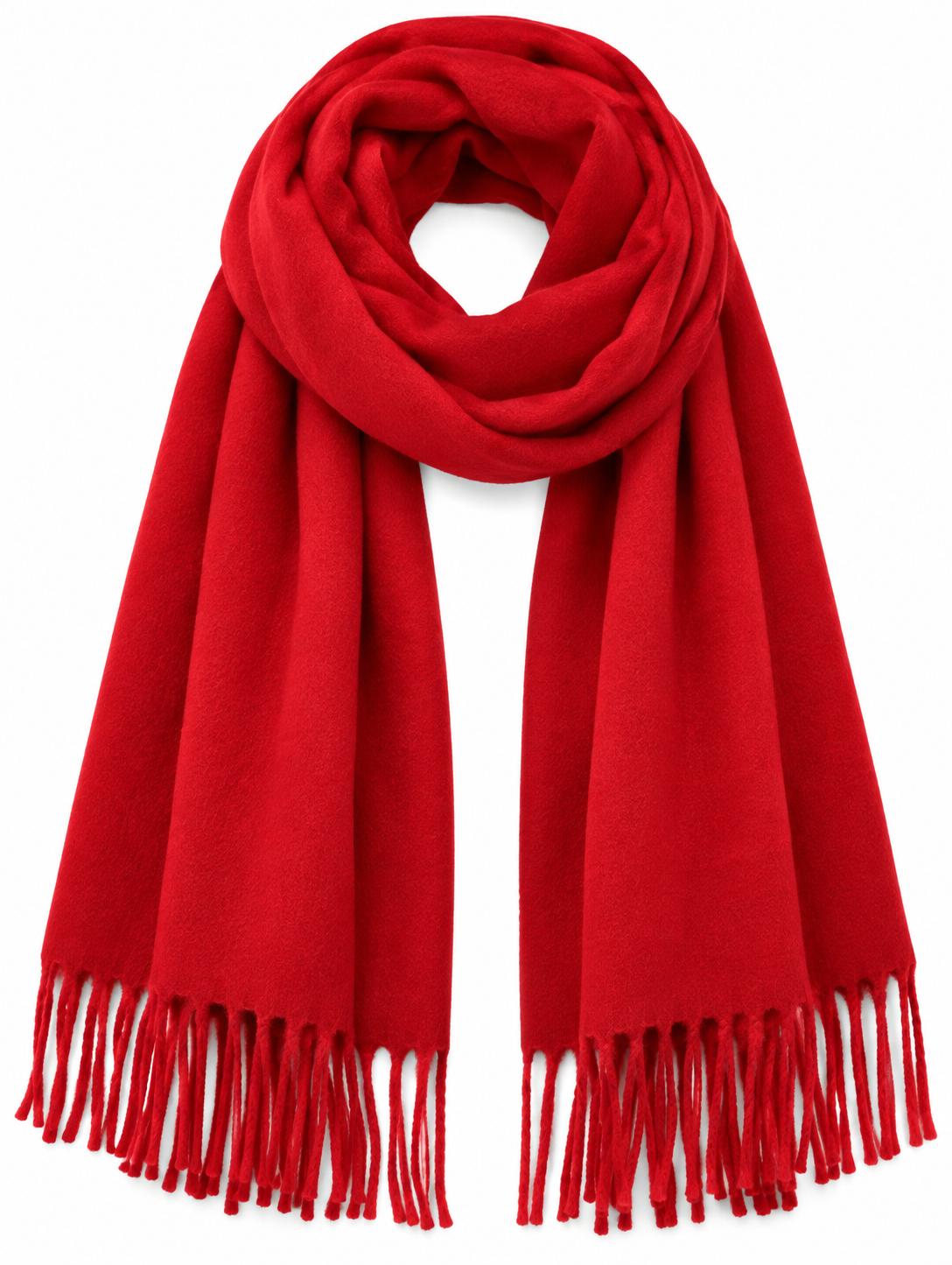 Écharpe rectangle femme en viscose – 65 × 180 cm