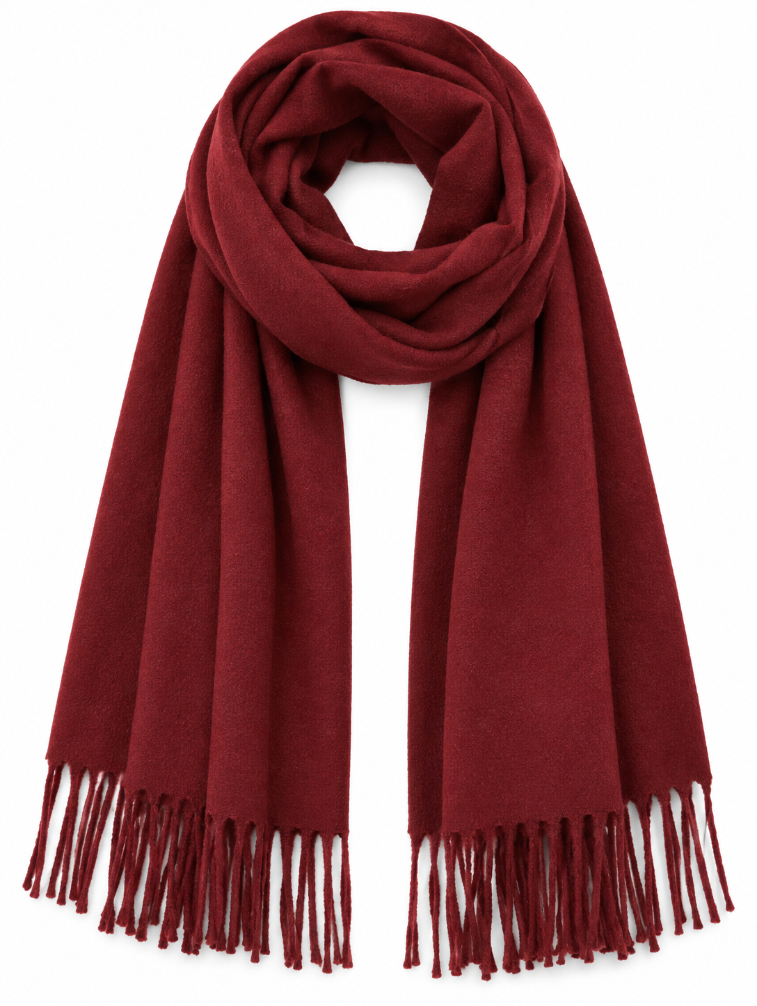 Écharpe rectangle femme en viscose – 65 × 180 cm