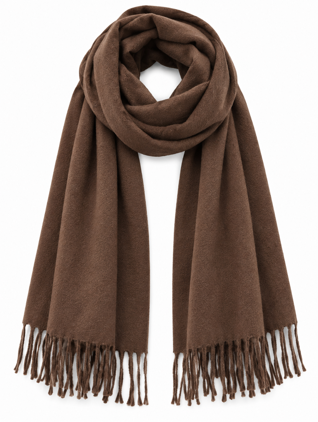 Écharpe rectangle femme en viscose – 65 × 180 cm