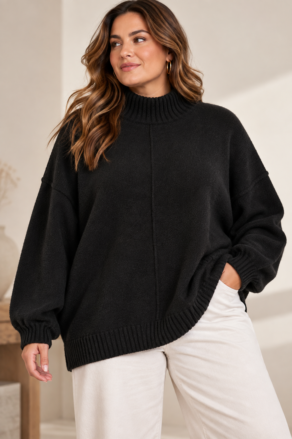 Pull oversize MATHILDA — visuel 10 — POMELO PARIS