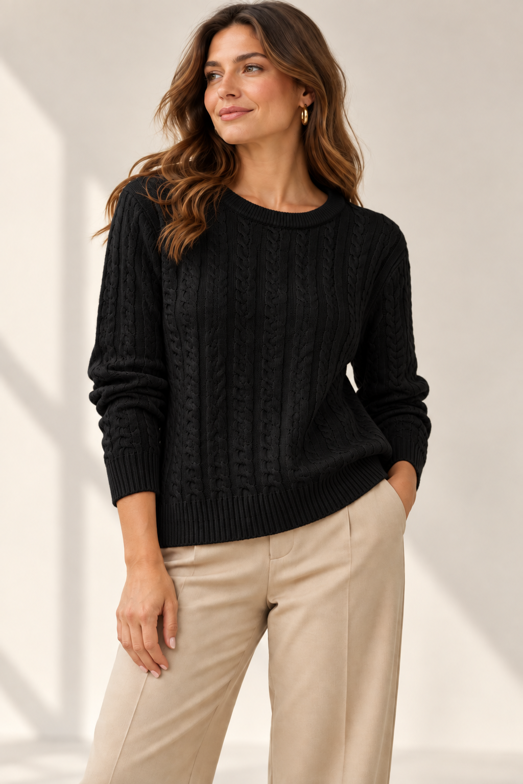 Le pull torsad 68811