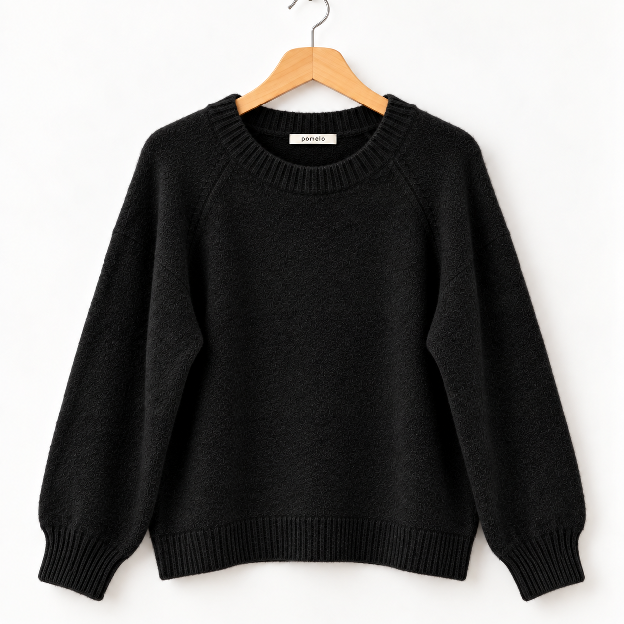 Pull col rond en maille douce Vb8008