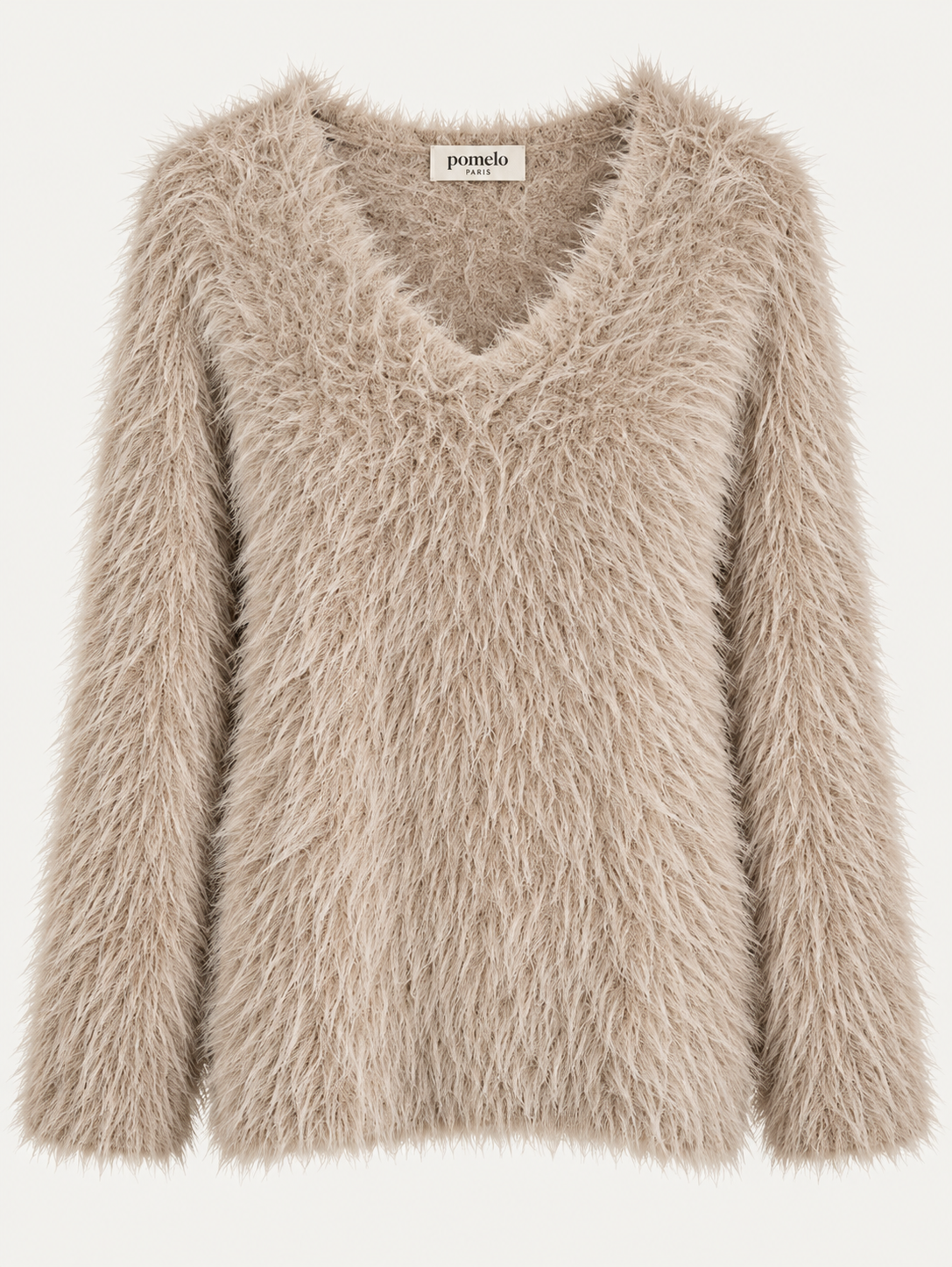 Pull poilu femme 8603 – Douceur & tendance