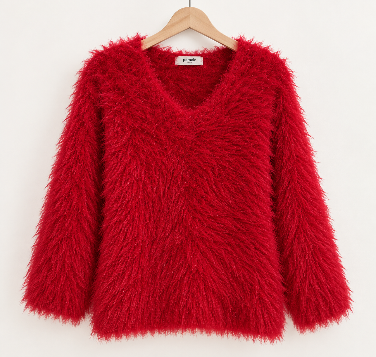 Pull poilu femme 8603 – Douceur & tendance