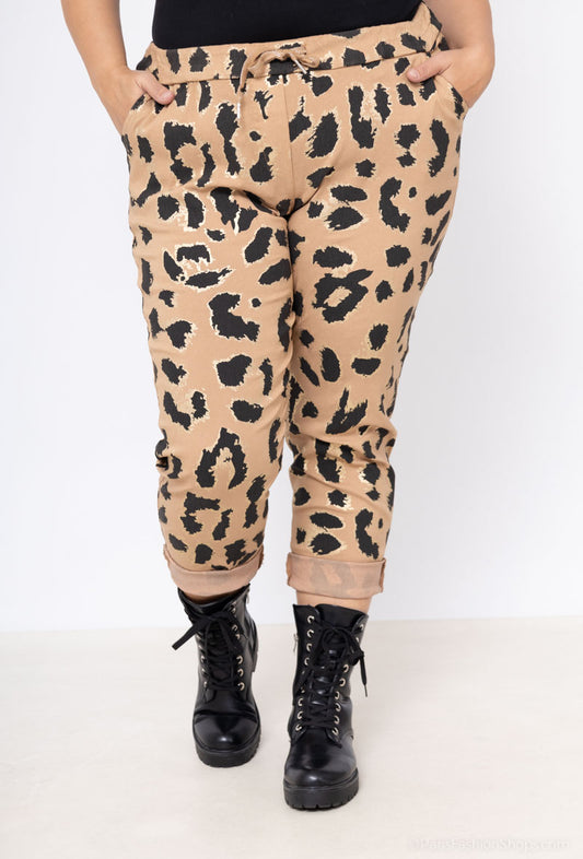 Moon pantalon leopard 01