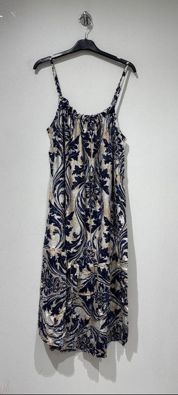 Robe Midi Imprimée Baroque - Alicia A87
