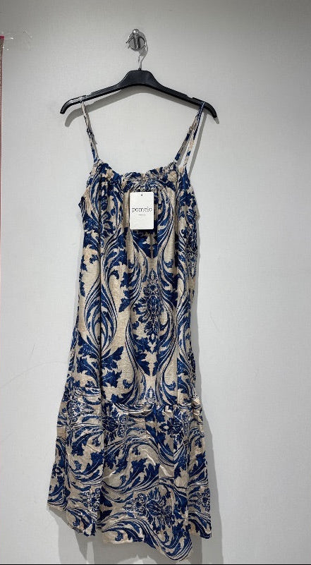 Robe Midi Imprimée Baroque - Alicia A87
