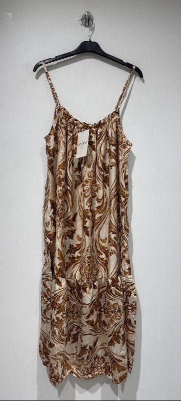 Robe Midi Imprimée Baroque - Alicia A87