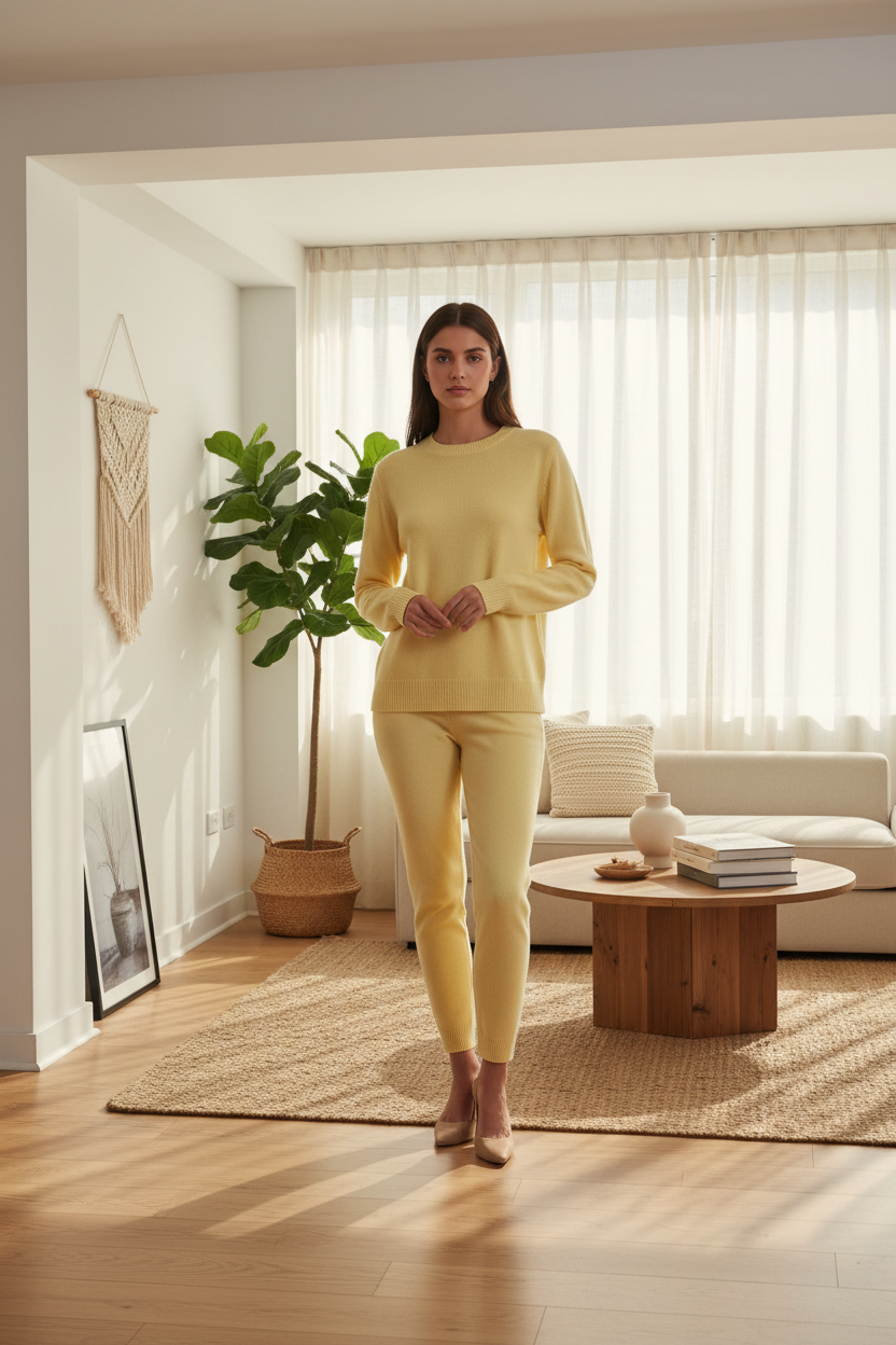Pull en maille douce élégant - Collection Premium - VB8011 — visuel 9 — Pomelo
