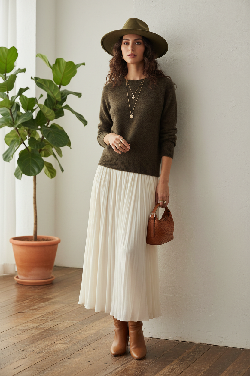 Pull en maille douce élégant - Pomelo - VB8008 — visuel 5