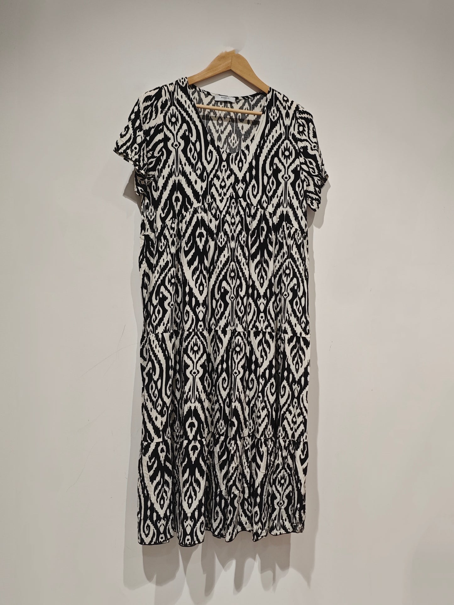 Robe Longue Bohème Chic Imprimée Verte - 2604