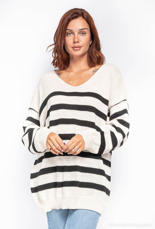 Pull marinière