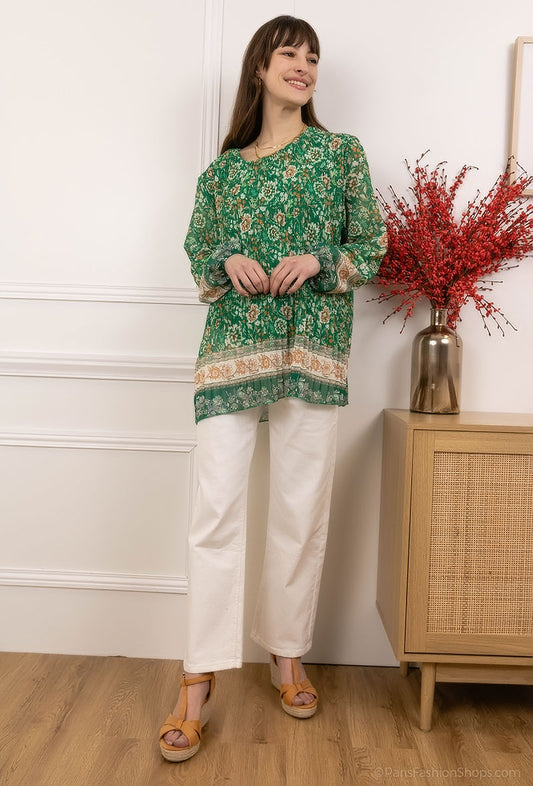 Céline motif fleuris